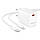 Мережевий зарядний пристрій BOROFONE BN28 Fuente single port PD30W charger set (C to iP) (EU) White, фото 4