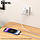 Мережевий зарядний пристрій HOCO C148A Charm single port PD30W charger set (C to iP) (EU) White, фото 9