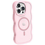 Чохол TPU+PC Undine with MagSafe для Apple iPhone 15 Pro (6.1") Pink, фото 3