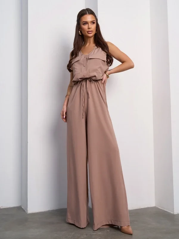 Комбінезони ISSA PLUS 15110 XL бежевий, фото 1