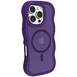 Чохол TPU+PC Undine with MagSafe для Apple iPhone 16 Pro Max (6.9") Purple, фото 3