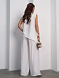 Костюми ISSA PLUS 15113A S молочні, фото 3