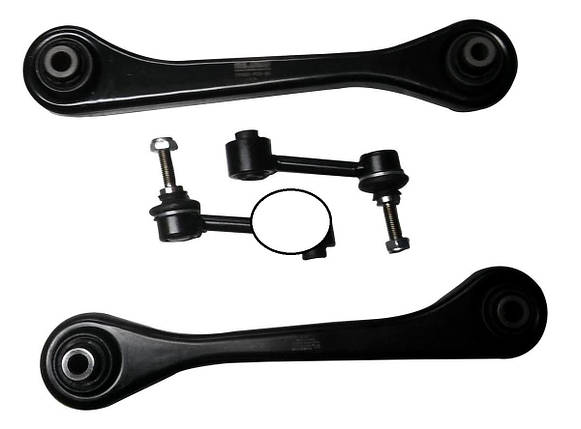 Комплект важелів задньої підвіски Raiso (Швеція) VW Passat B6, Фольксваген Пасат Б6 #RL-505501-KIT UAUXJSB7, фото 1