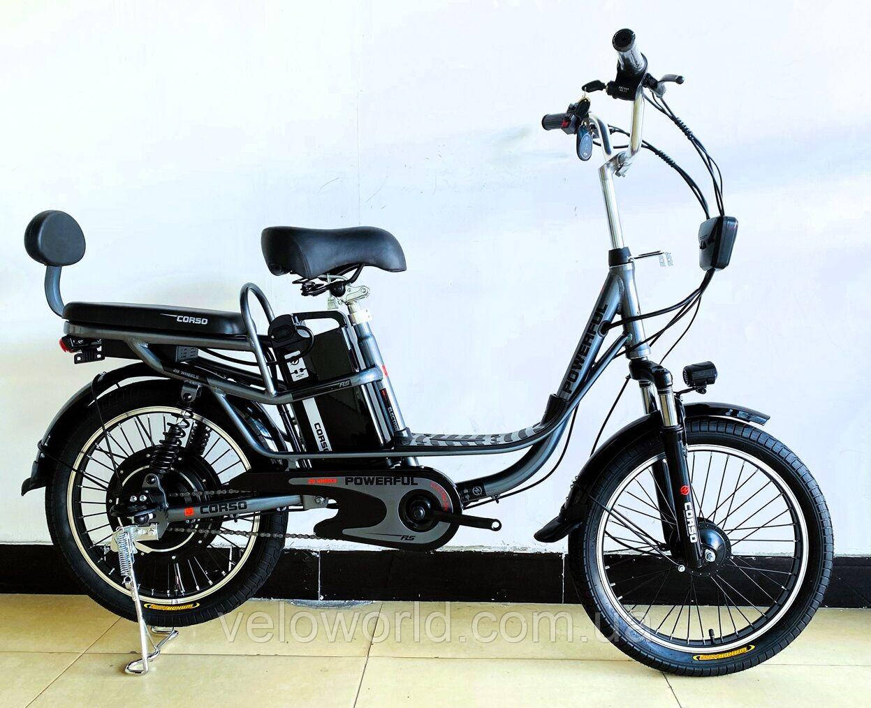 Електровелосипед Corso Powerfull 20" дюймів PF-31182 (1) 500W, 48V/13Ah, система PASS (assistant), в коробці