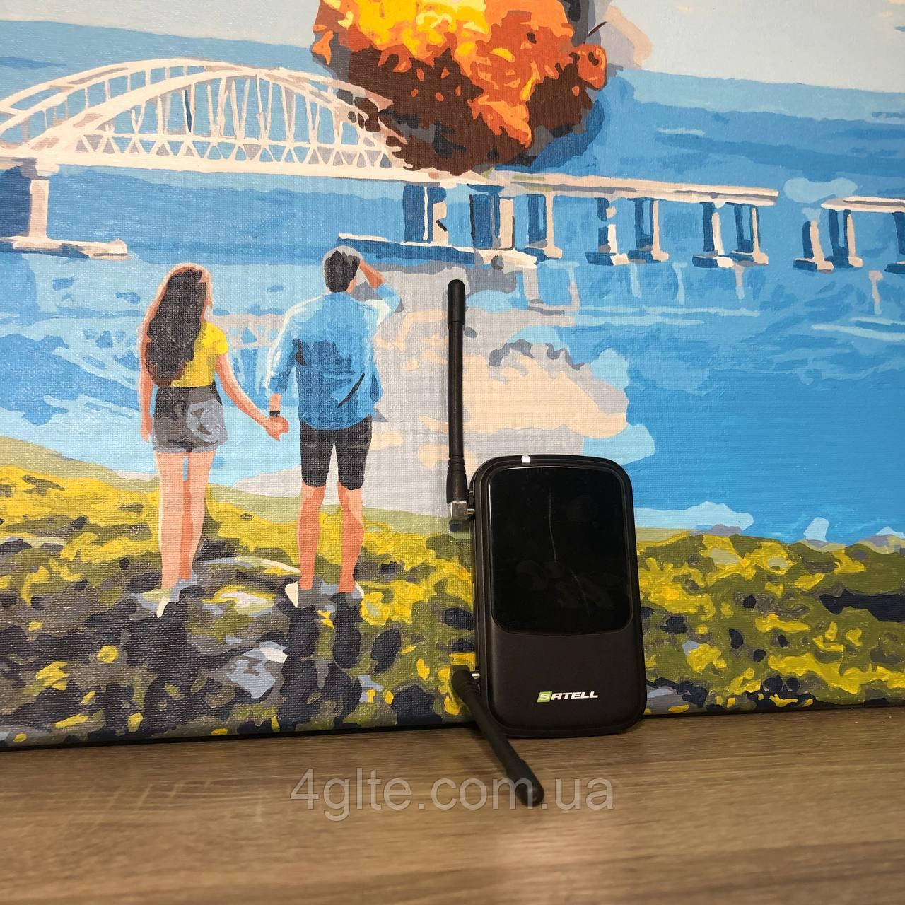 4G Wi-Fi роутер Satell F3000 з антенами в подарунок, фото 1