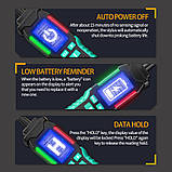 Автотестор 100V DC Mastfuyi FY18GF, детектор напруги, опору для авто, мото, вантажівок, фото 4