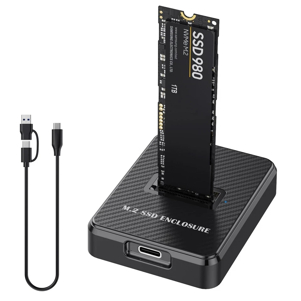Адаптер Folem NS1, перехідник M.2 SSD nvme/sata to USB 3.1 до 10Gbps