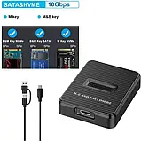 Адаптер Folem NS1, перехідник M.2 SSD nvme/sata to USB 3.1 до 10Gbps, фото 4