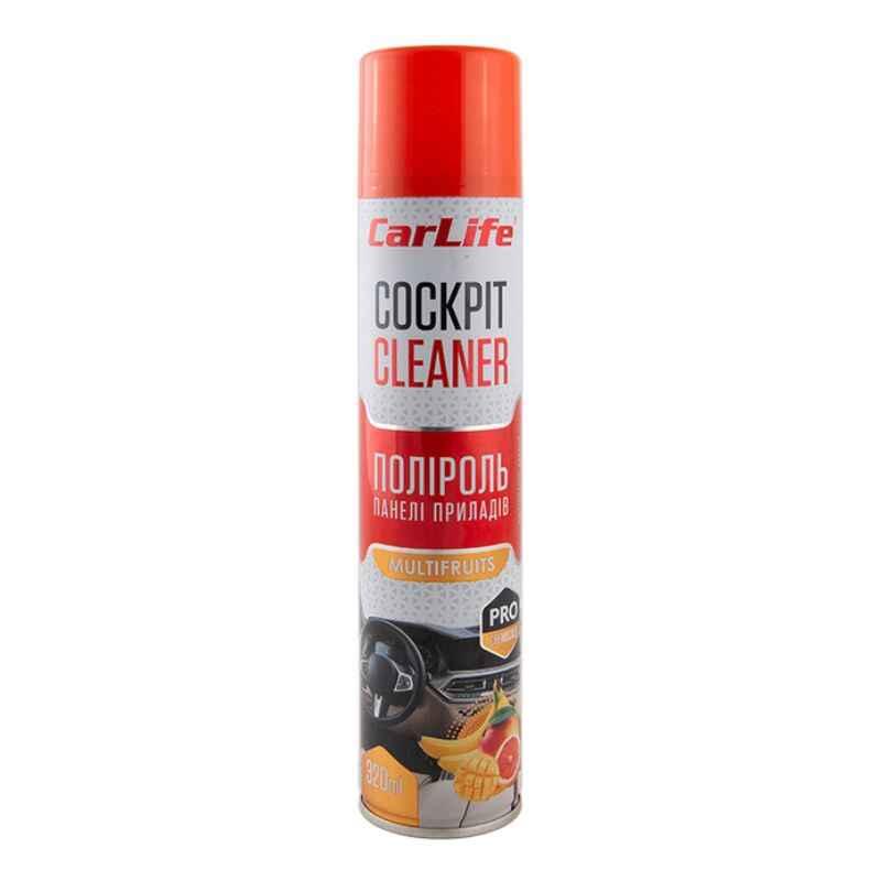 Поліроль CarLife Cockpit Cleaner Мультифрукт 320 мл (CF326)