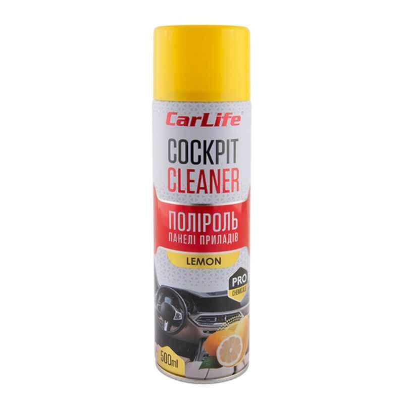 Поліроль CarLife Cockpit Cleaner Лимон 500мл(CF503)