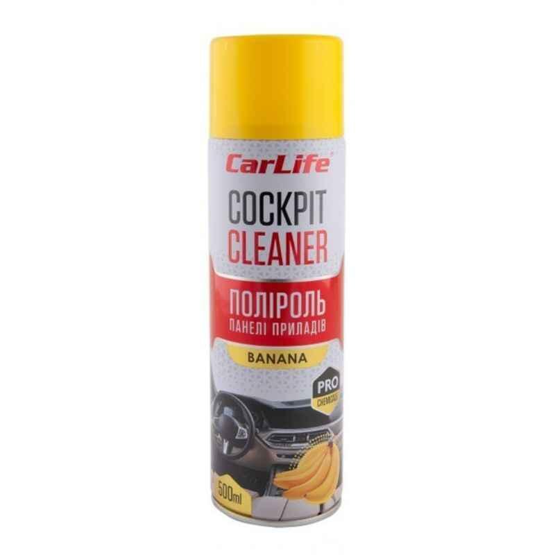 Поліроль CarLife Cockpit Cleaner Банан 500 мл (CF504)