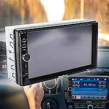 Сенсорна автомагнітола 7021 2DIN з Bluetoоth підключенням та камерою заднього виду (магнітола) (211)