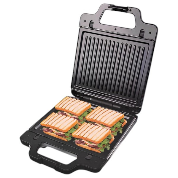 Мультимейкер 3в1 з антипригарним покриттям 1400 Вт Sokany SK-BBQ-852, фото 1