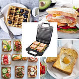 Мультимейкер 3в1 з антипригарним покриттям 1400 Вт Sokany SK-BBQ-852, фото 3