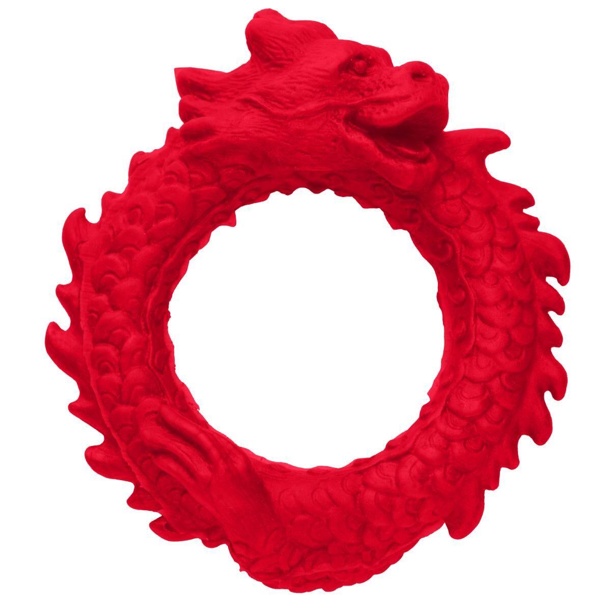 Ерекційне кільце Creature Cocks Rise of the Dragon Silicone Penis Ring — Red