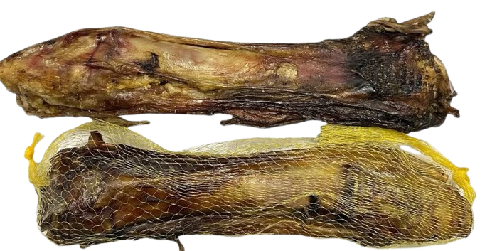 Натуральні ласощі для собак сушена гомілка бичка з житловою XXL "Королівська" Bethowen (Бетховен) 1 шт.