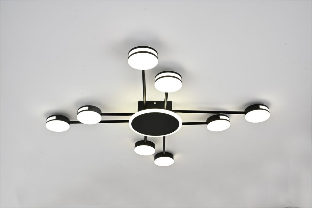 Світлодіодна люстра лофт молекула D940*H70 134W PULT DU