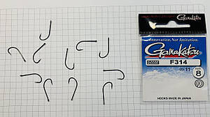 Гачки Gamakatsu F-314 N8 (11 шт.)