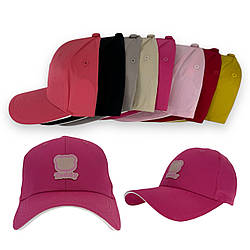 ОПТ Дитяча кепка для дівчинки, 55 р. (5 шт./паковання)