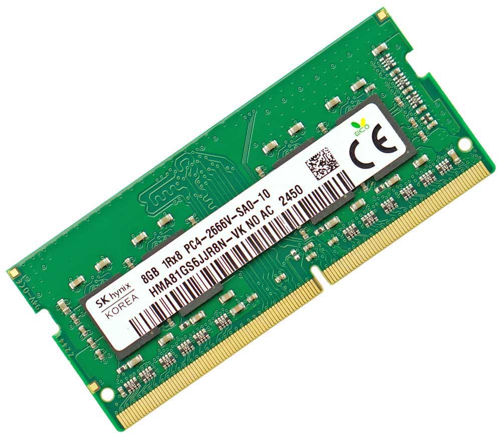 SODIMM DDR4 2666 8GB для ноутбука SK Hynix (PC4-21300