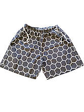 Адаптивні чоловічі труси / шорти / спідня білизна на липучках сірі розмір 3XL 54-56