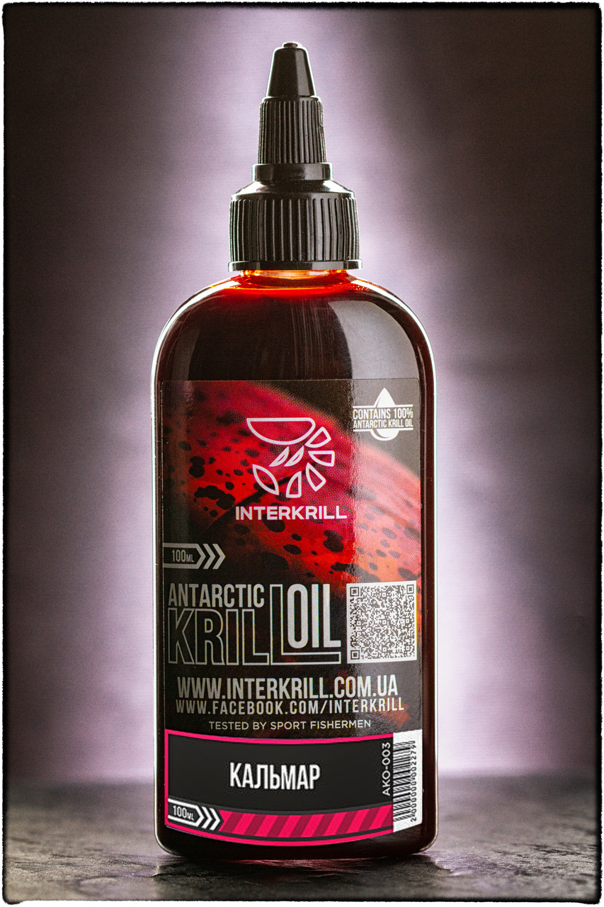 Крильова олія Interkrill KRILL OIL КАЛЬМАР 100мл