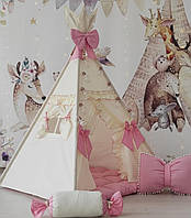 Дитячий Вігвам Міленіум БОН БОН Повний Комплект: Вігвам для дітей, будиночок, намет, подарунки для дітей, аксесу