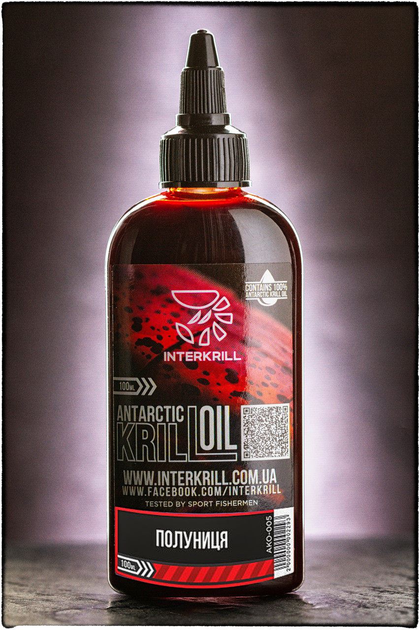 Крильова олія Interkrill KRILL OIL ПОЛУНИЦЯ 100мл