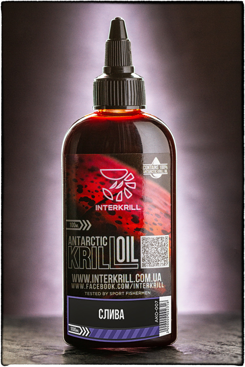 Крильова олія Interkrill KRILL OIL СЛИВА 100мл