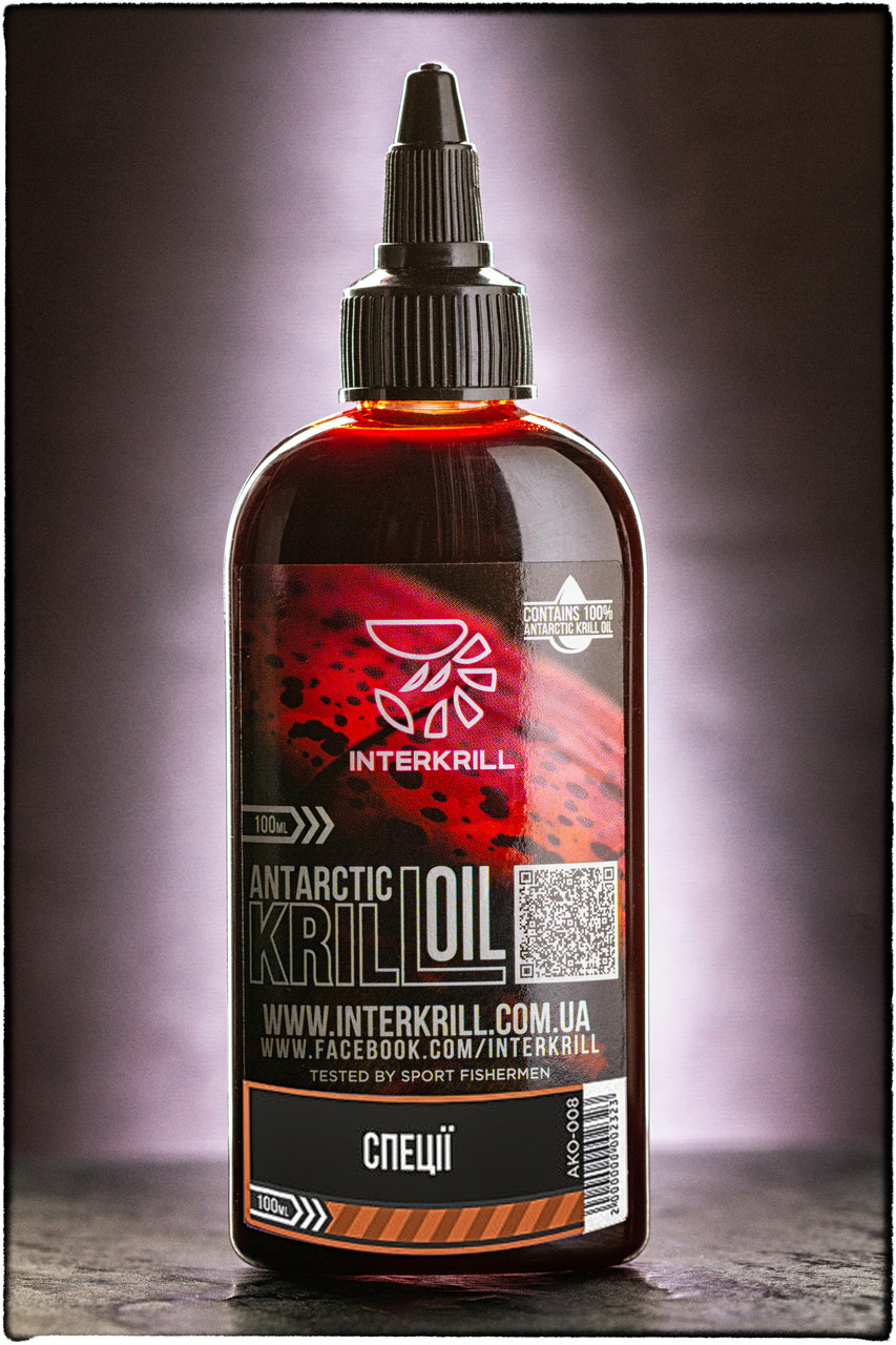 Крильова олія Interkrill KRILL OIL СПЕЦІЇ 100мл