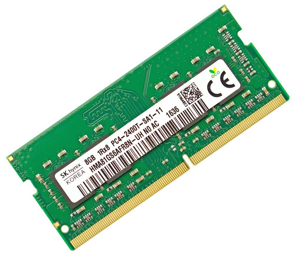 DDR4 2400 8GB SoDIMM SK Hynix для ноутбука (PC4-19200) — оперативна пам'ять 2400MHz CL17 1.2V HMA81GS6AFR8N-UH
