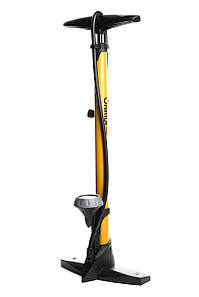 Насос на підлогу OnRide AirBlow з манометром під AV+FV+DV металевий жовтий