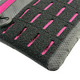 Чоловіча тактична сумка мала, через плече чорна з патч панеллю з вставкою, фото 6