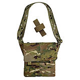 Чоловіча сумка через плече тактична, мультикам Кордура, месенджер матеріал Кордура, фото 9