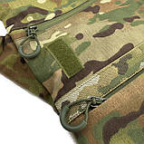 Чоловіча сумка через плече тактична, мультикам Кордура, месенджер матеріал Кордура, фото 4