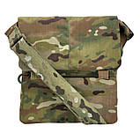 Чоловіча сумка через плече тактична, мультикам Кордура, месенджер матеріал Кордура, фото 7