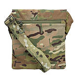 Чоловіча сумка через плече тактична, мультикам Кордура, месенджер матеріал Кордура, фото 10