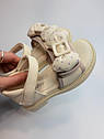 Босоніжки для дівчинки Clibee 162 beige беж р.22-25, фото 3