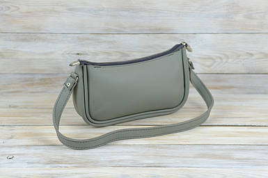 Жіноча сумка Джулс з натуральної шкіри колір Сірий