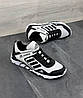 Чоловічі літні кросівки Adidas Terrex White Black Взуття Адідас Терекс білі з чорним сітка текстиль легкі дихаючі весна літо, фото 8