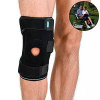 Ортез на колінний суглоб Alkom 4054. Безрозмірний. Напівжорсткий. Ребра жорсткості. Фіксатор. Бандаж коліна. Ортез коліна.