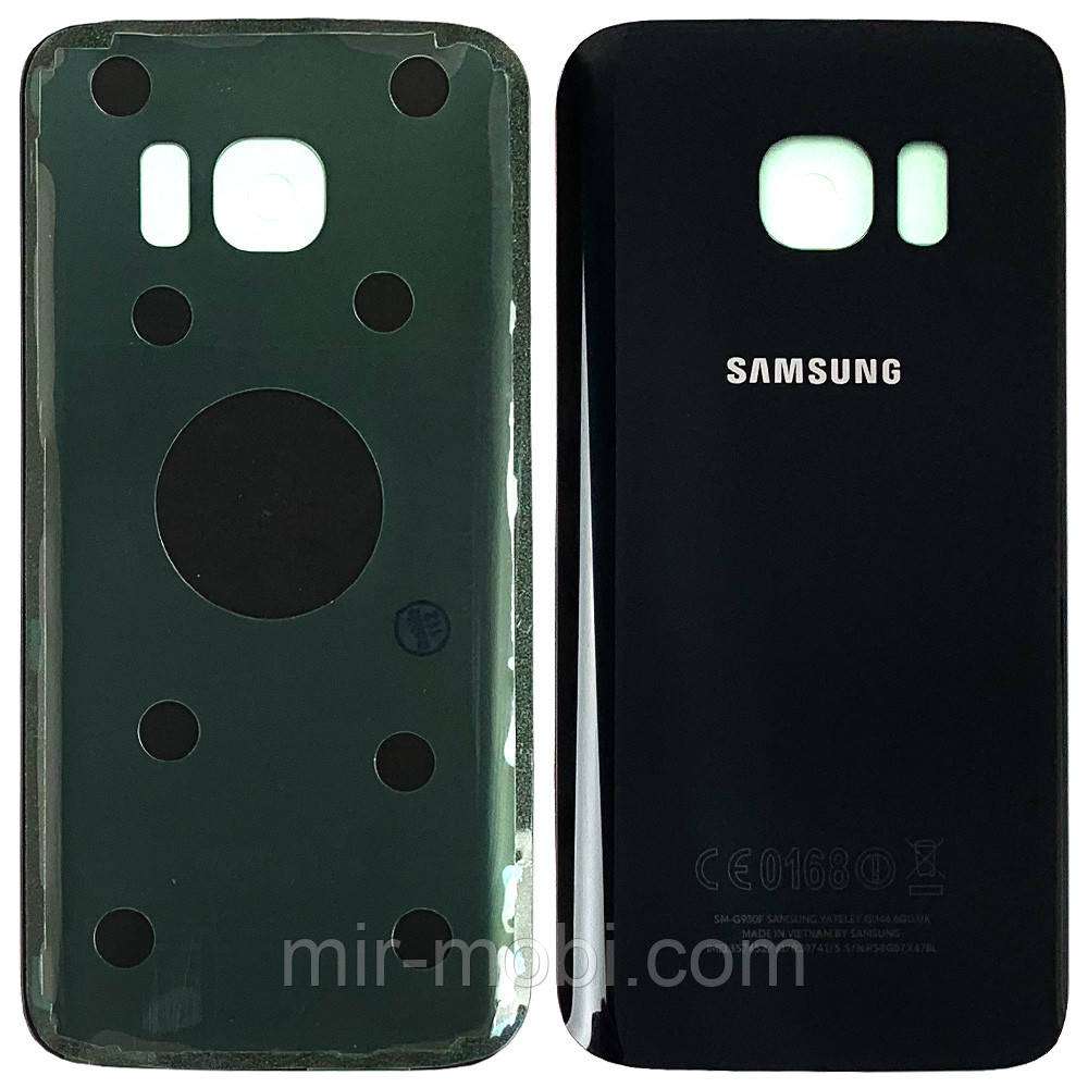 Задня кришка Samsung Galaxy S7 G930F (чорна оригінал Китай)