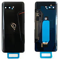 Задня кришка Asus ROG Phone 2 ZS660KL (чорна, Glossy Black Original New зі склом камери)