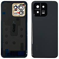 Задня кришка Xiaomi 13 (чорна Original New зі склом камери)