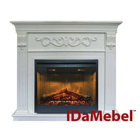 Камінокомплект IDaMebel Marseille DF2608-INT Білий Ясінь, фото 1