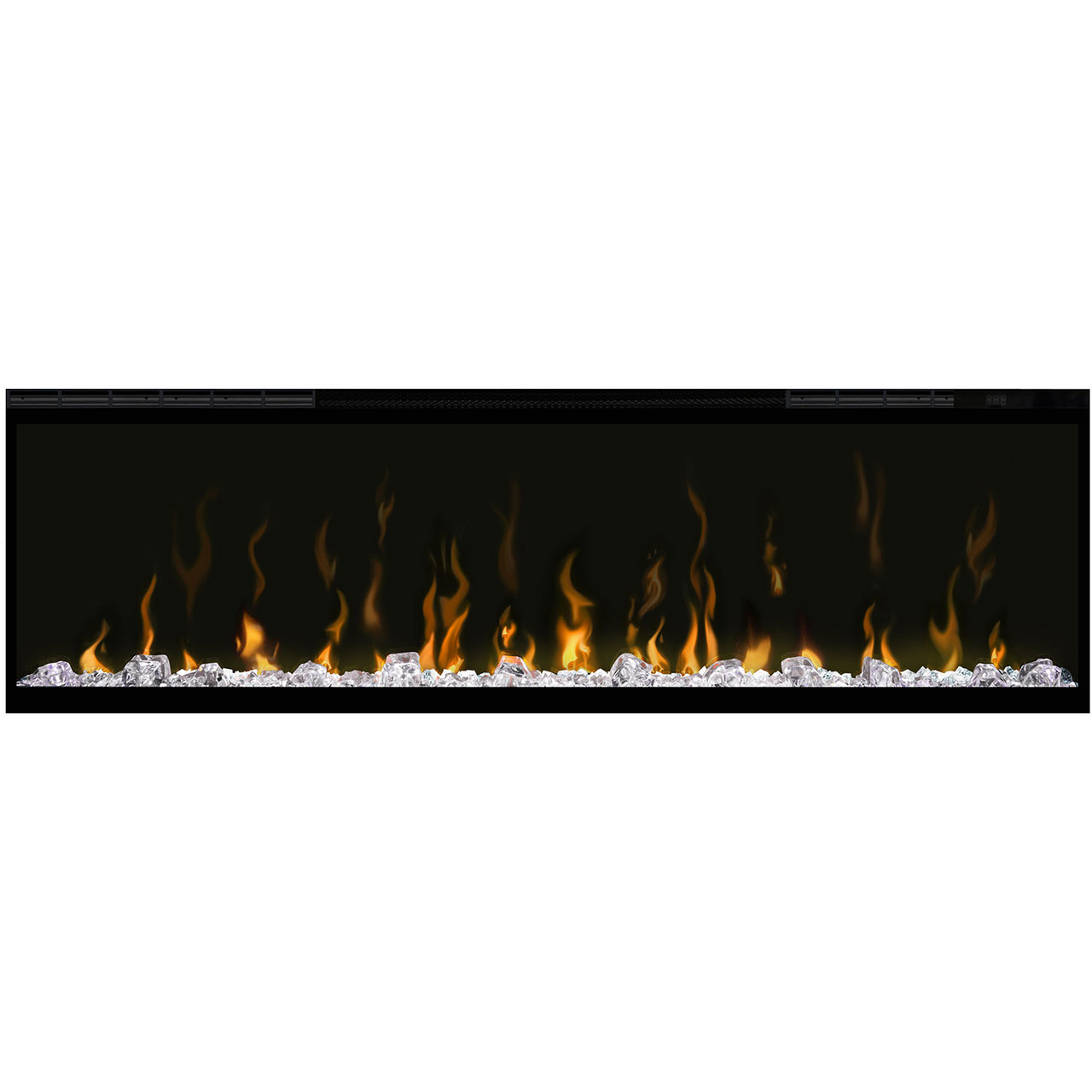 Електрокамін з обігрівом Dimplex Ignite XL 50 (XLF50) з кристалами, кольорами + Подарунок! Комплект дров керамічних