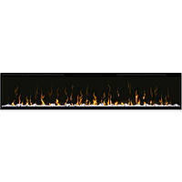 Електрокамін з обігрівом Dimplex Ignite XL 74 (XLF74) з кристалами, кольорами + Подарунок! Комплект дров керамічних