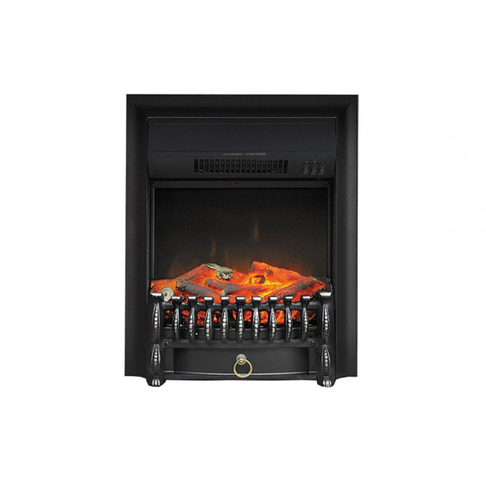 Електрокамін з обігрівом Royal Flame Fobos FX Black зі звуком
