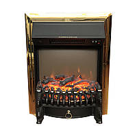 Електрокамін з обігрівом Royal Flame Fobos FX Brass зі звуком