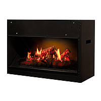 Електрокамін Dimplex Opti-V Single PGF-10 з 5D ефектом полумʼя, звуком та дровами